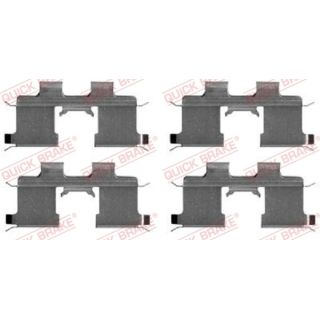 Priedų komplektas, diskinių stabdžių trinkelės QUICK BRAKE 109-1667