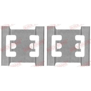 Priedų komplektas, diskinių stabdžių trinkelės QUICK BRAKE 109-1688