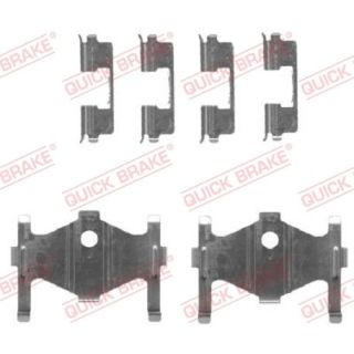 Priedų komplektas, diskinių stabdžių trinkelės QUICK BRAKE 109-1710