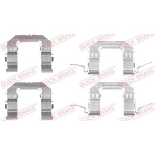 Priedų komplektas, diskinių stabdžių trinkelės QUICK BRAKE 109-1722