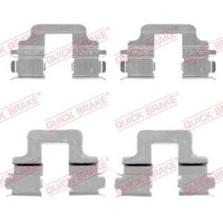 Priedų komplektas, diskinių stabdžių trinkelės QUICK BRAKE 109-1731