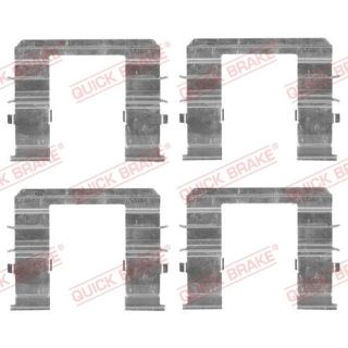 Priedų komplektas, diskinių stabdžių trinkelės QUICK BRAKE 109-1744