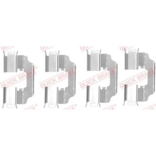 Priedų komplektas, diskinių stabdžių trinkelės QUICK BRAKE 109-1770