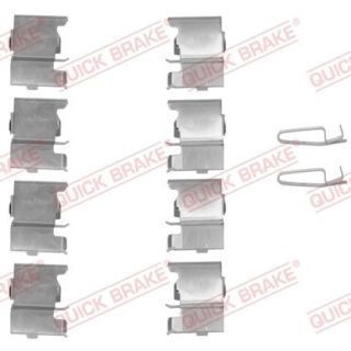 Priedų komplektas, diskinių stabdžių trinkelės QUICK BRAKE 109-1775