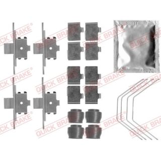 Priedų komplektas, diskinių stabdžių trinkelės QUICK BRAKE 109-1791