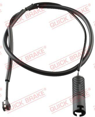 įspėjimo kontaktas, stabdžių trinkelių susidėvėjimas QUICK BRAKE WS 0197 A