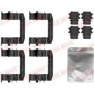 Priedų komplektas, diskinių stabdžių trinkelės QUICK BRAKE 109-1872