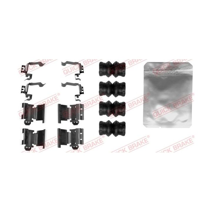 Priedų komplektas, diskinių stabdžių trinkelės QUICK BRAKE 109-1897
