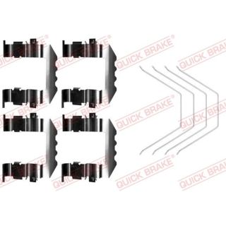 Priedų komplektas, diskinių stabdžių trinkelės QUICK BRAKE 109-0018