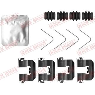 Priedų komplektas, diskinių stabdžių trinkelės QUICK BRAKE 109-0034