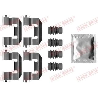 Priedų komplektas, diskinių stabdžių trinkelės QUICK BRAKE 109-0038