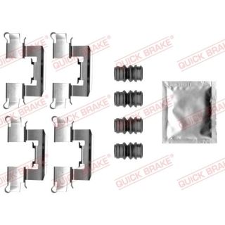 Priedų komplektas, diskinių stabdžių trinkelės QUICK BRAKE 109-0062