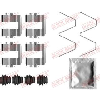 Priedų komplektas, diskinių stabdžių trinkelės QUICK BRAKE 109-0060