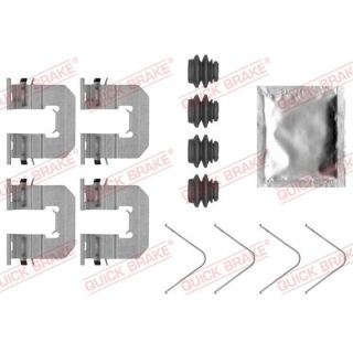 Priedų komplektas, diskinių stabdžių trinkelės QUICK BRAKE 109-0068