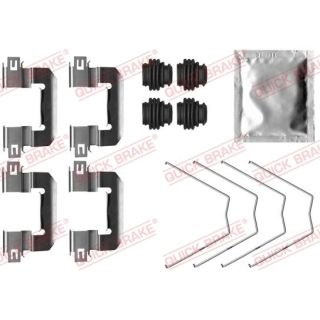 Priedų komplektas, diskinių stabdžių trinkelės QUICK BRAKE 109-0064
