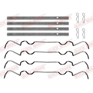 Priedų komplektas, diskinių stabdžių trinkelės QUICK BRAKE 109-0069