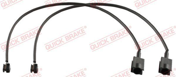 įspėjimo kontaktas, stabdžių trinkelių susidėvėjimas QUICK BRAKE WS 0433 A