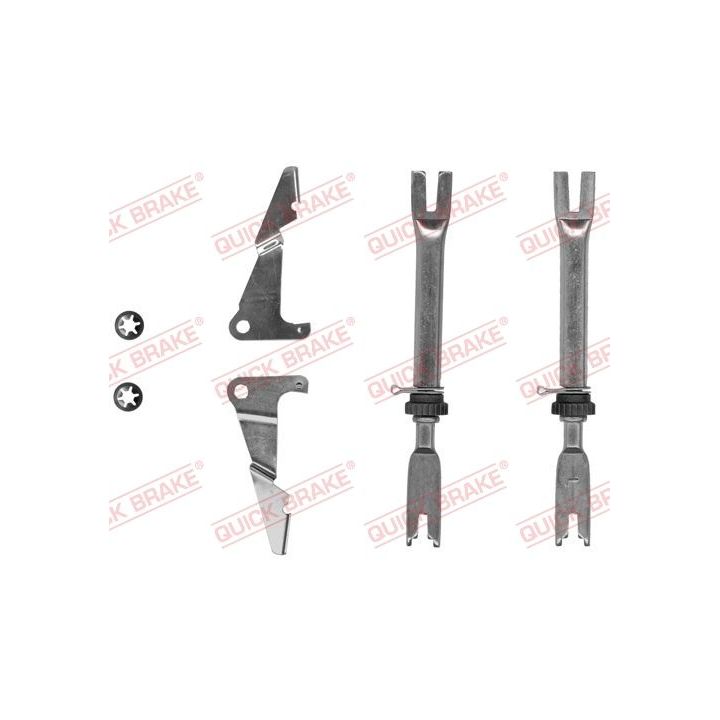 Reguliatorių komplektas, būgninis stabdys QUICK BRAKE 102 53 002