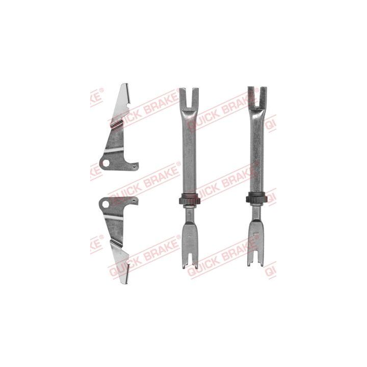 Reguliatorių komplektas, būgninis stabdys QUICK BRAKE 102 53 012
