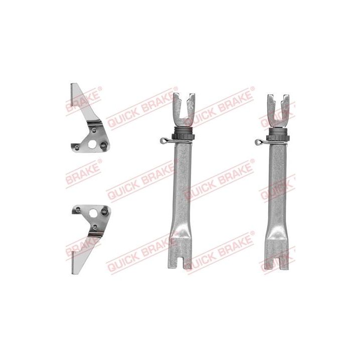 Reguliatorių komplektas, būgninis stabdys QUICK BRAKE 102 53 025