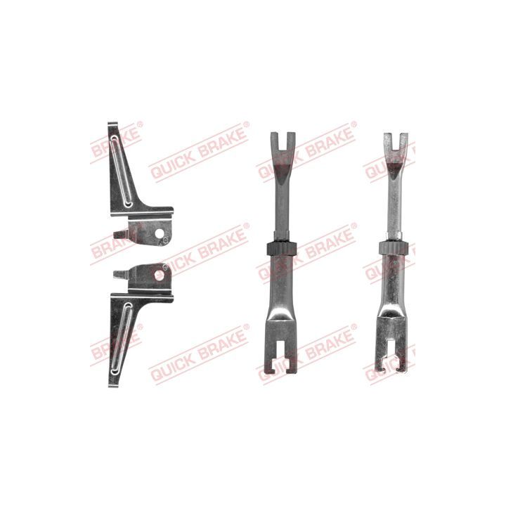 Reguliatorių komplektas, būgninis stabdys QUICK BRAKE 108 53 008