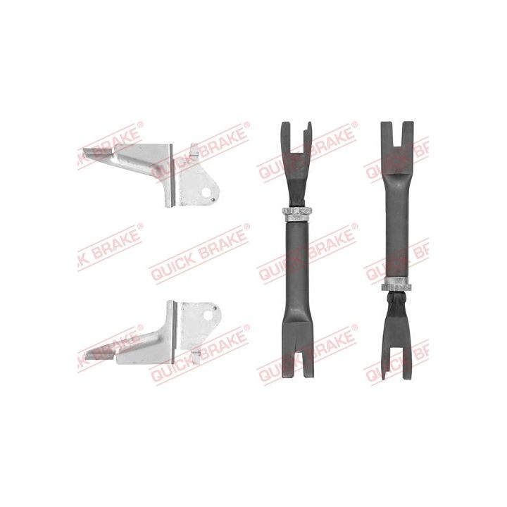 Reguliatorių komplektas, būgninis stabdys QUICK BRAKE 108 53 014