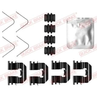 Priedų komplektas, diskinių stabdžių trinkelės QUICK BRAKE 109-0073