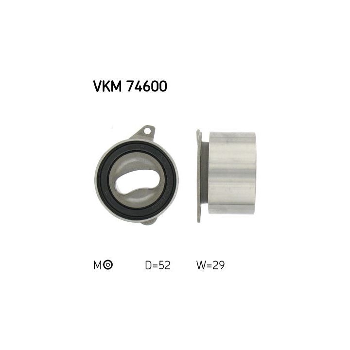 įtempiklio skriemulys, paskirstymo diržas SKF VKM 74600