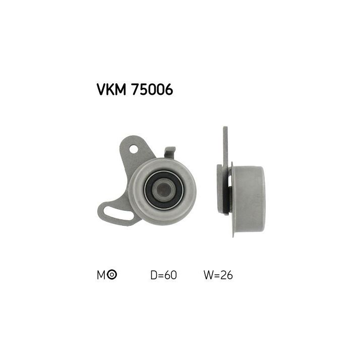 įtempiklio skriemulys, paskirstymo diržas SKF VKM 75006