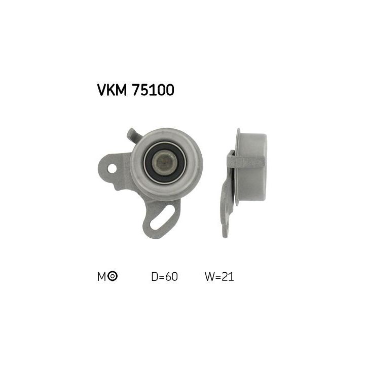 įtempiklio skriemulys, paskirstymo diržas SKF VKM 75100