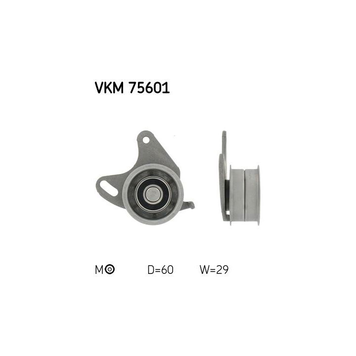 įtempiklio skriemulys, paskirstymo diržas SKF VKM 75601