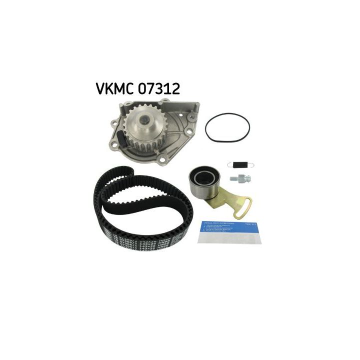 Vandens siurblio ir paskirstymo diržo komplektas SKF VKMC 07312