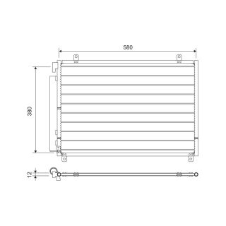 Kondensatorius, oro kondicionierius VALEO 822659