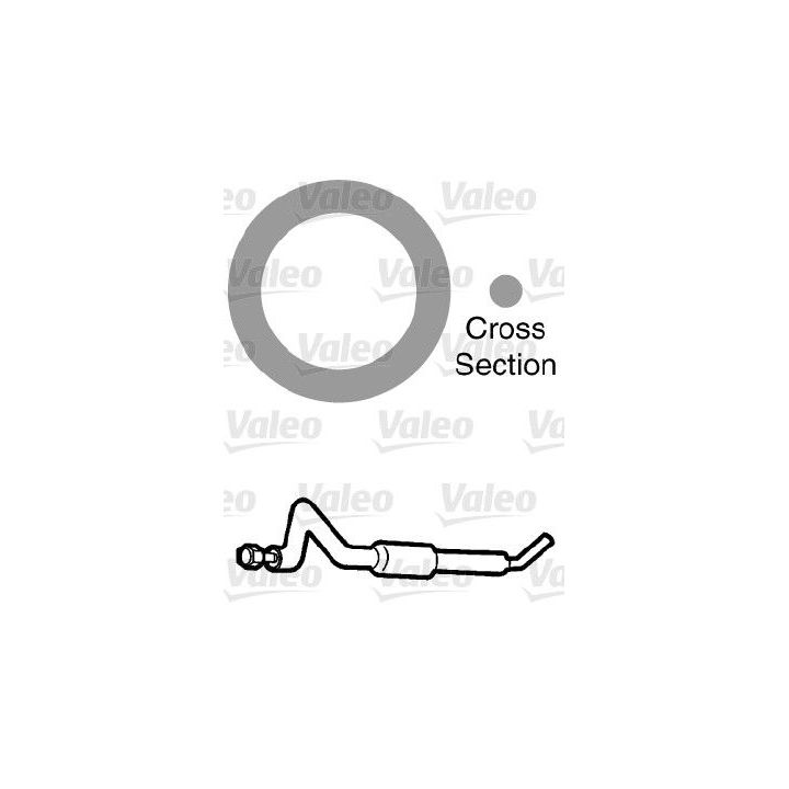 Tarpiklis, aušinimo skysčio vamzdelis VALEO 509761
