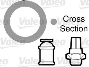 Tarpiklis, aušinimo skysčio vamzdelis VALEO 509768