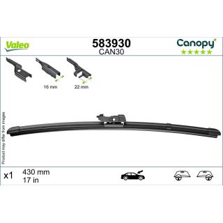 Valytuvai VALEO 583930