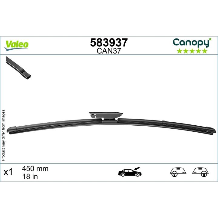 Valytuvai VALEO 583937