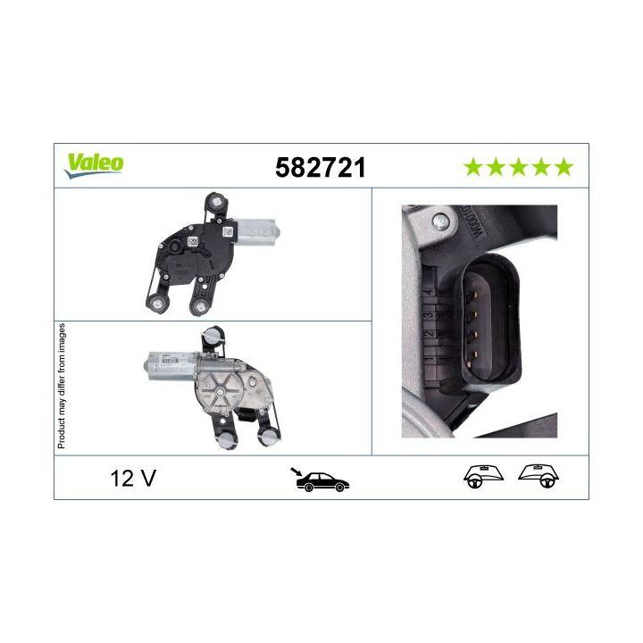 Valytuvo variklis VALEO 582721