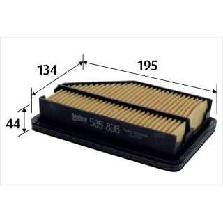 Oro filtras VALEO 585836