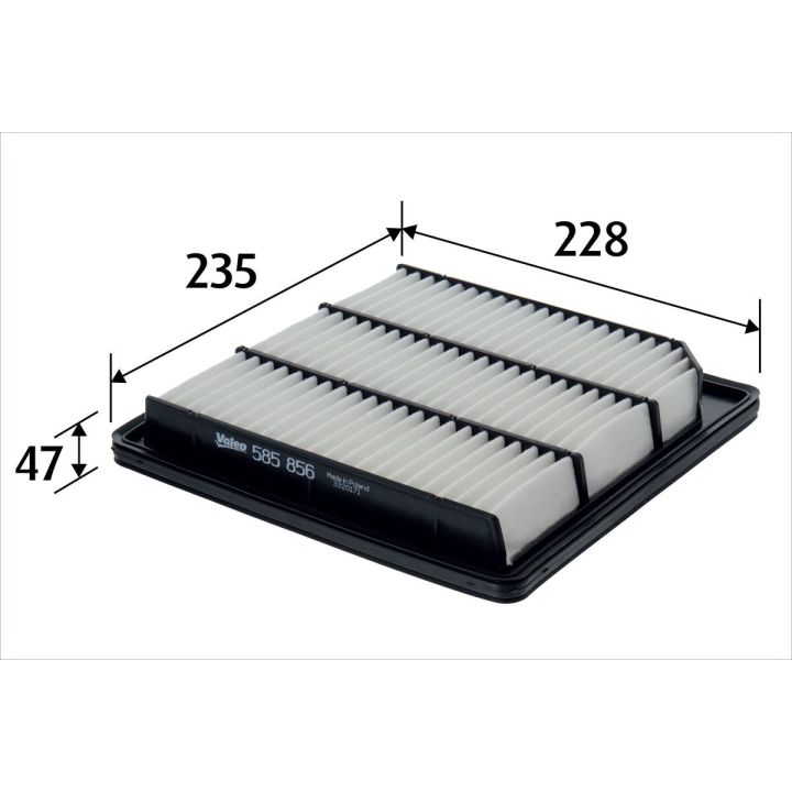 Oro filtras VALEO 585856