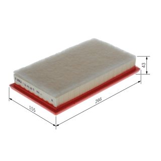 Oro filtras BOSCH F 026 400 686