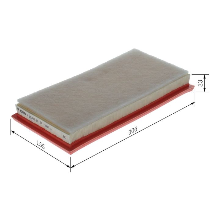 Oro filtras BOSCH F 026 400 687