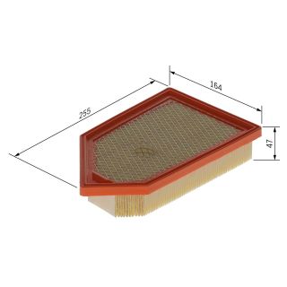 Oro filtras BOSCH F 026 400 724