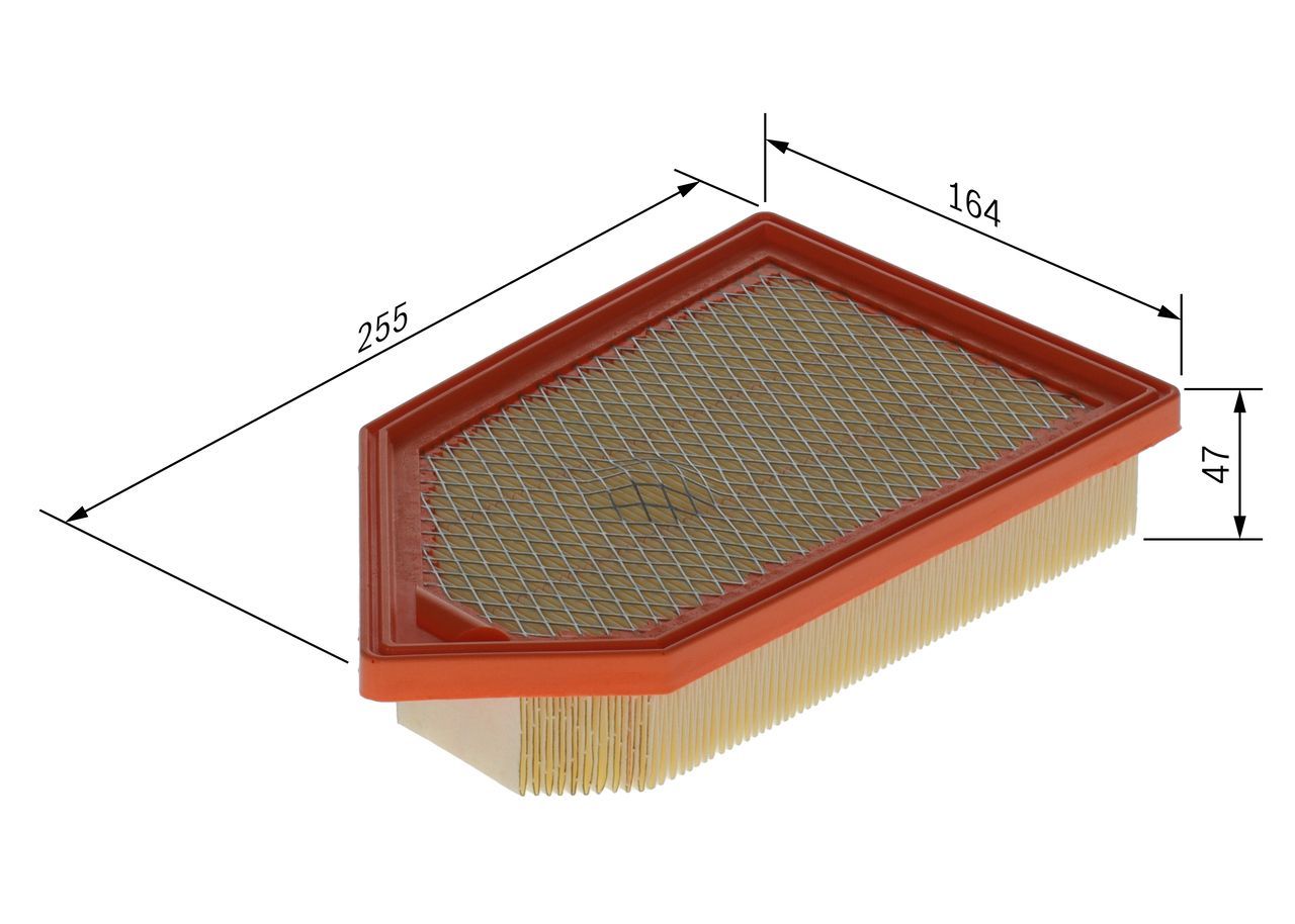 Oro filtras BOSCH F 026 400 724