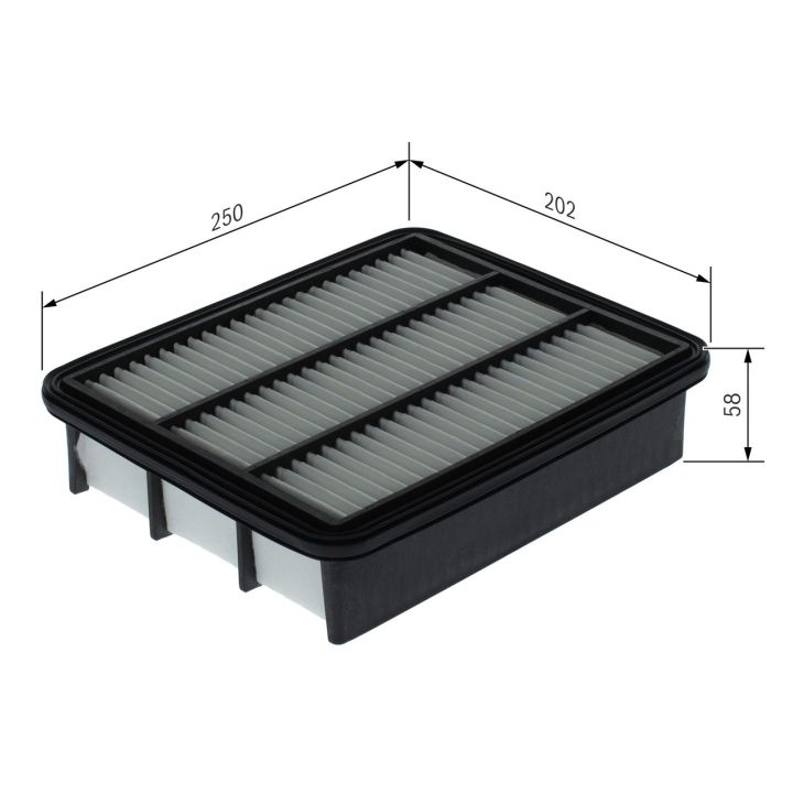 Oro filtras BOSCH F 026 400 744