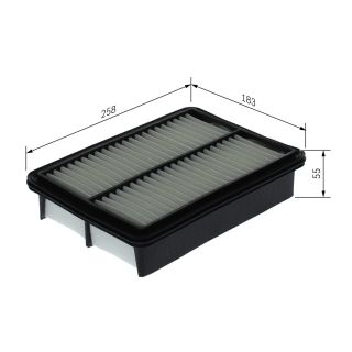 Oro filtras BOSCH F 026 400 747