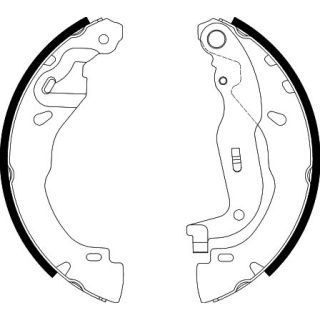 Stabdžių trinkelių komplektas MINTEX MFR787