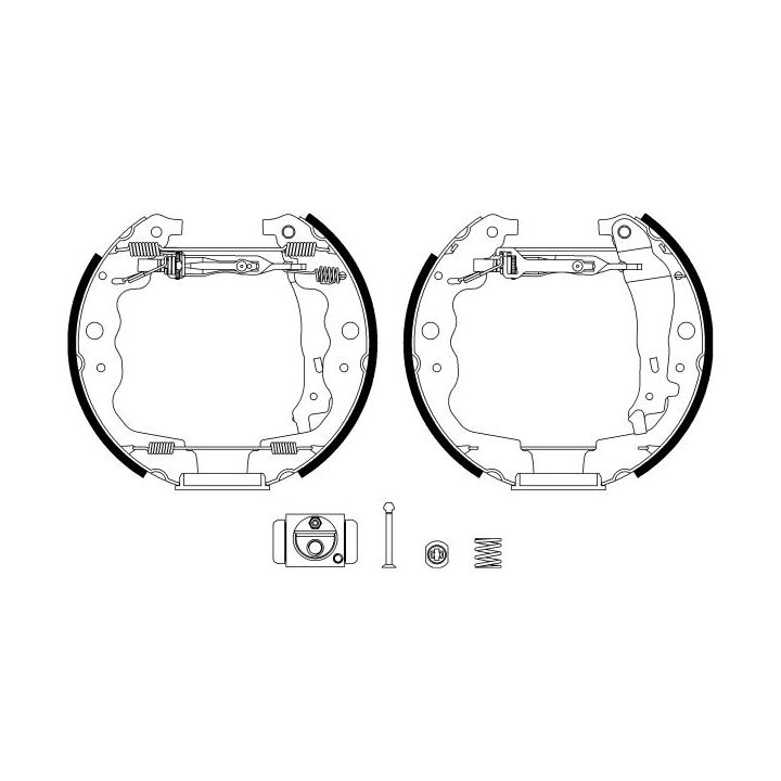 Stabdžių trinkelių komplektas MINTEX MSP337