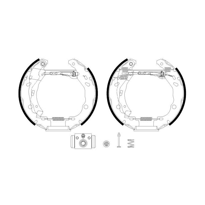 Stabdžių trinkelių komplektas MINTEX MSP413