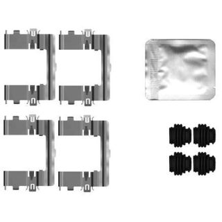 Priedų komplektas, diskinių stabdžių trinkelės MINTEX MBA0177
